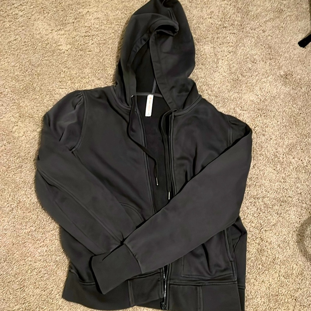 Anthropologie daily practice zip up hoodie size M